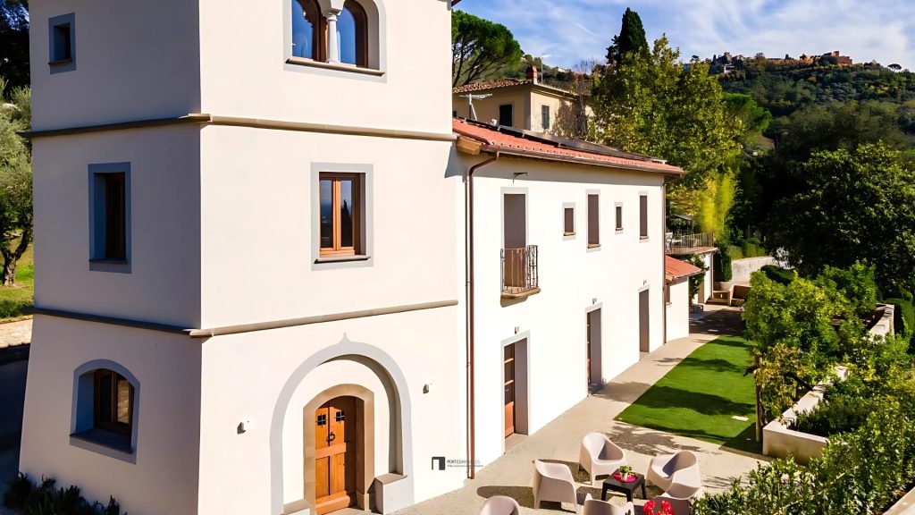 Le magnifique B&B Torre Angelina à Montecatini (Toscane, Italie)