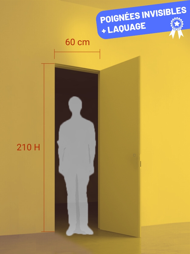 Porte battante standard premium 60x210 cm