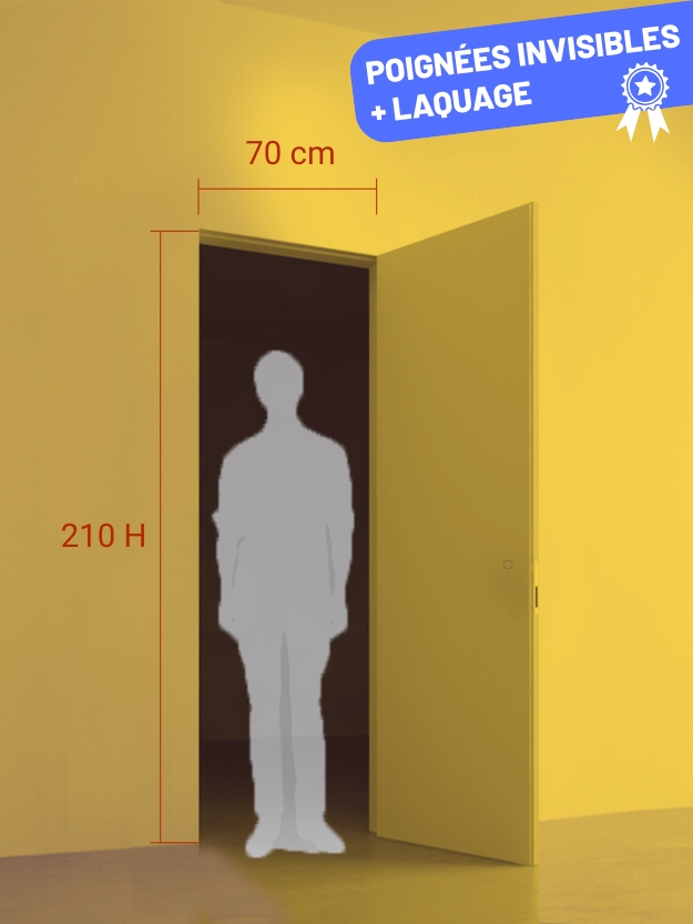 Porte battante standard premium 70x210 cm