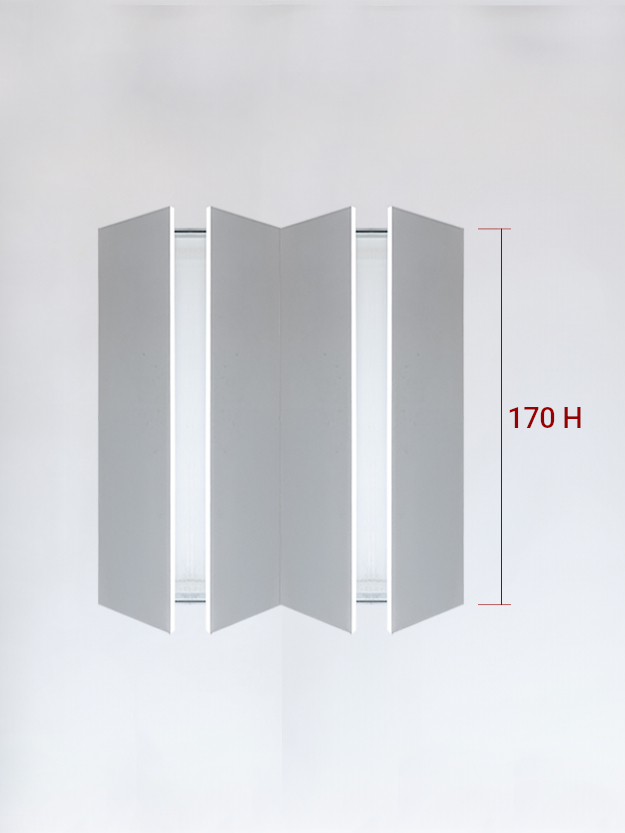 4 vantaux 170H